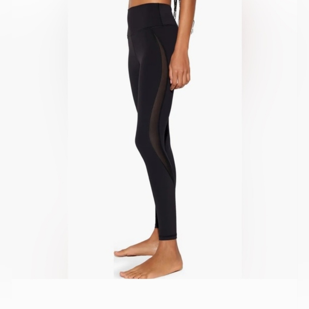 Spiritual Gangster Black Nirvana Tech Gigi 7/8 Womens Leggings XL